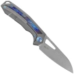 Kubey KB Knives Vagrant Gray Titanium/Timascus, Beadblasted CPM S35VN by Maksim Tkachuk (KB284H)
