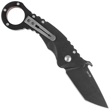 Spartan Blades Ronin Shoto Knife Black G10, Black TiN CPM 154CM by Tu Lam (SFBL9BK)