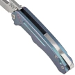 Medford Infraction Knife Teal/Violet Multietch Titanium, Tumbled S45VN by Greg Medford