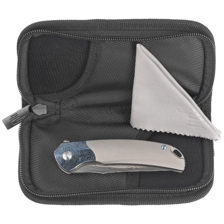 Bestech Supernova Knife Grey Titanium/Zirconium Timascus, Damasteel (BT2111E)