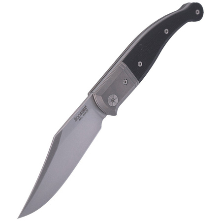 Nóż składany LionSteel Gitano Black G10, Satin Blade (GT01 GBK)