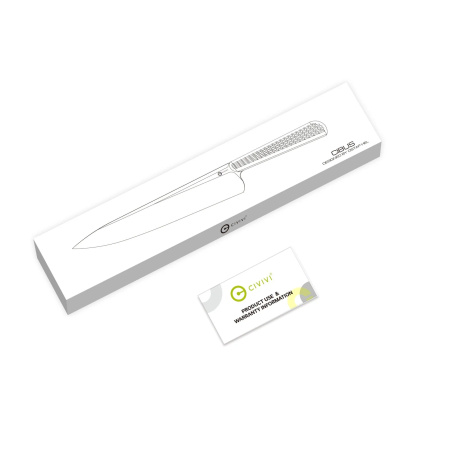 Nóż kuchenny Civivi Cibus Chef Knife Black G10, Satin 14C28N by Ostap Hel (C23048-1)