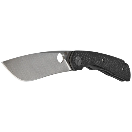 Spyderco Knife Subvert Sprint Run Carbon Fiber / Titanium, Satin Plain CPM 20CV by Nati Amor (C239CFP)