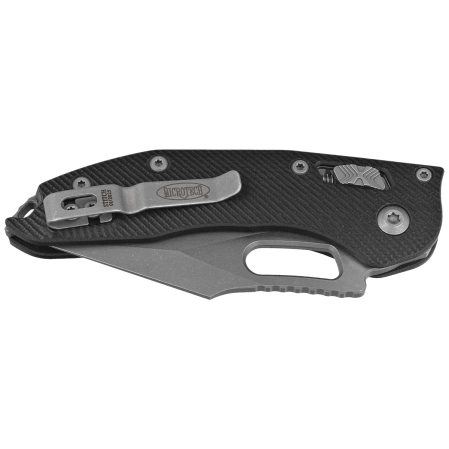 Microtech Stitch Ram-Lok S/E Knife Black Fluted G10, Apocalyptic F/S M390MK by Borka Blades and Tony Marfione (169RL-12APFLGTBK)