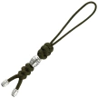 M-Tac knife lanyard Zeus Stainless Steel Olive paracord (TMLZSSS-OD)