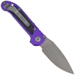 Microtech LUDT Gen III S/E Automatic Knife Purple Aluminum, Apocalyptic M390MK by Tony Marfione (1135-10APPU)