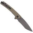 CIVIVI Keen Nadder Olive Micarta, Gray Stonewashed (C2021C)
