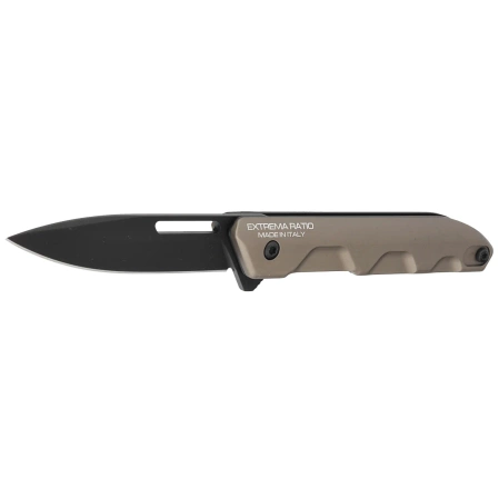 Extrema Ratio Ferrum T Tactical Mud Aluminium, Black N690 Folding Knife (04.1000.0367/BLK/TM)