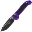Microtech LUDT Gen III T/E Automatic Knife Purple Aluminum, Black M390MK by Tony Marfione (1136-1PU)