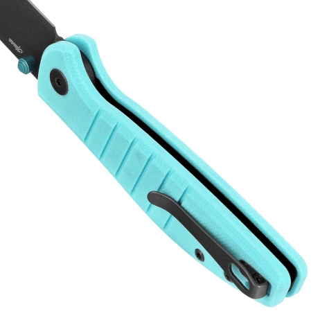 Nóż składany Bestechman Goodboy Jr. Blue G10, Grey PVD D2 by Keanu Alfaro (BMK10D)