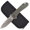 Nóż składany CIVIVI Elementum Flipper Dark Green Micarta, Satin Finish (C907T)