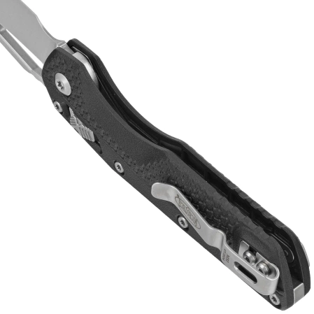 Microtech MSI S/E Black Tri-Grip Polymer, Stonewashed M390MK by Tony Marfione (210T-10PMBK)