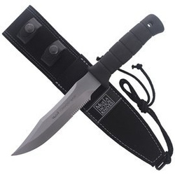 Muela Tactical Knife Rubber Handle 180mm (TORNADO-18W)