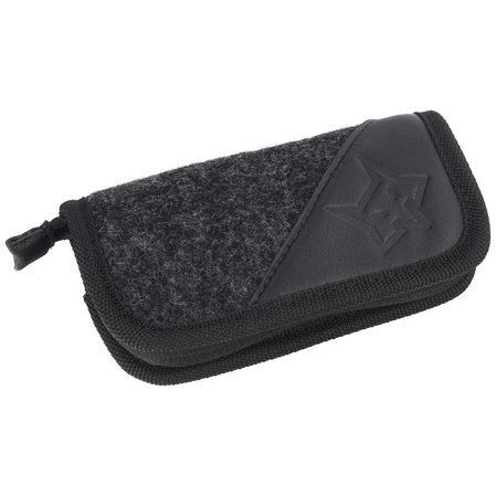 Fox Knife Eastwood Tiger OD Green Canvas Micarta, Stonewashed D2 by Gudy Van Poppel (FX-524 G)