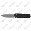 TacKnives TAKCOM Vigor V2 Black G10 / Black Aluminum, Satin 154CM OTF automatic knife