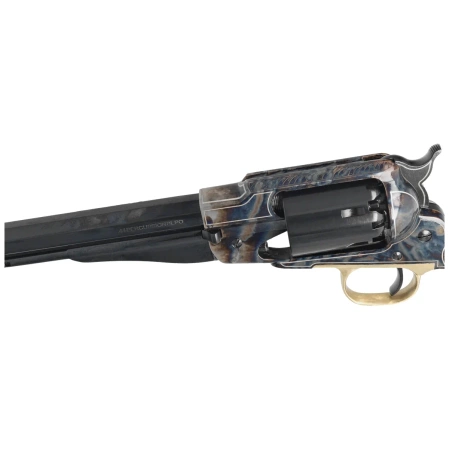 Pietta 1858 Remington New Model Army Steel Angel Eyes Snake.44 Black Powdder Revolver (RGACH44/AE/SN)