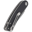 Nóż składany Kubey Momentum Black G10, Bead Blasted AUS-10 by Sherif Manganas (KU344H)