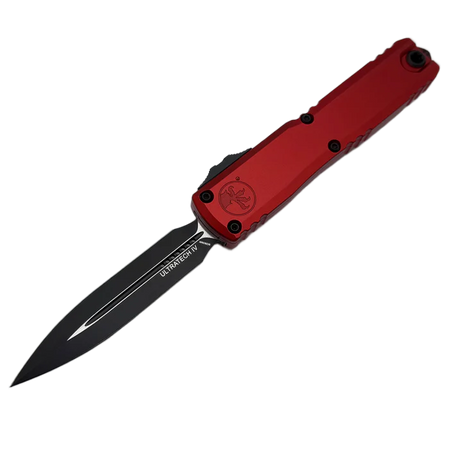 Nóż automatyczny OTF Microtech Ultratech Gen IV D/E Tactical Red Aluminium, Black M390MK by Tony Marfione (11224-1RD)