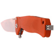 Nóż składany LionSteel SR22A Orange Aluminum, Satin Sleipner by Molletta (SR22A OS)