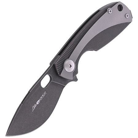 Nóż składany Viper Lille DSW/Grey Titanium, Dark Stonesashed M390 by Jesper Voxnæs (V5963TITI)