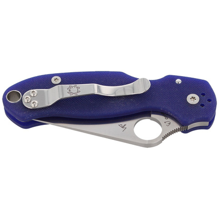Nóż składany Spyderco Para 3 G-10 Dark Blue CPM S110V (C223GPDBL)