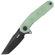 Nóż składany Kubey Carve KB237F Jade G10, Blackwashed AUS-10