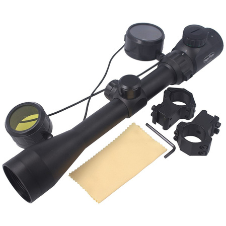Vögler Premium 3-9x40 Mil-Dot illuminated rifle scope, Assembly
