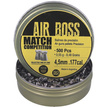 Zestaw dwóch opakowań Śrut Apolo Air Boss Match Competition 4.5 mm, 500 szt. 0.55g/8.48gr i Tarcze strzeleckie Sharg 140x140mm 50szt