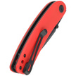 Nóż składany Kubey Momentum Red G10, Dark Stonewashed AUS-10 by Sherif Manganas (KU344I)