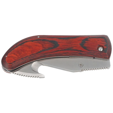 Muela SW-8R Red Pakka Wood, Satin X50CrMoV15 knife