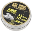Apolo Air Boss Match Competition AirGun Pellets .177/4.51 mm, 500 pcs 0.55g/8.48gr (30300-1)