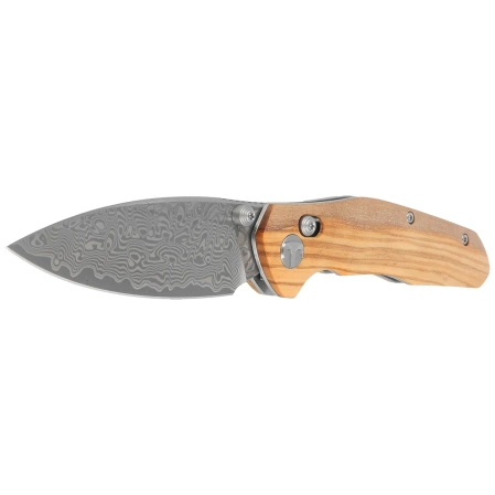 Bestechman Knife Ronan Olivewood, Damascus (BMK02M)