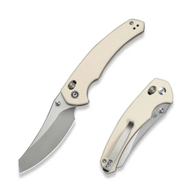 Nóż składany Civivi Sixgill Ivory G10, Satin Nitro-V by Gavko Knives (C24050-2)