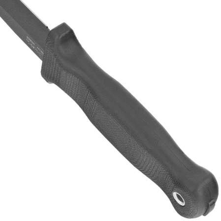 Demko Armiger 4 Tanto Knife Black TPR, Black Powder Coated 80CrV2 by Andrew Demko (ARM4-80CrV2-BLK-TP)