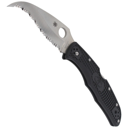 Spyderco Matriarch 2 FRN Black SpyderEdge Knife (C12SBK2)