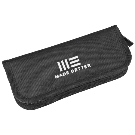 Nóż składany WE Knife Nefaris LE No 051/160 Tiger Stripe Titanium, Hand Rubbed Satin CPM 20CV (WE22040D-4)