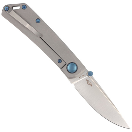 Real Steel Luna Boost Black Carbon Fiber/Titanium, Satin N690 by Poltergeist Works (7076)