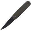 CIVIVI Knife Lumi Green Micarta, Black Stonewashed by Justin Lundquist (C20024-1)