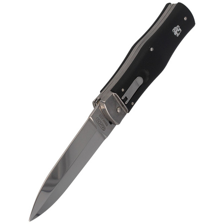 Mikov Predator Classic ABS Automatic Knife (241-NH-2/KP BLACK)