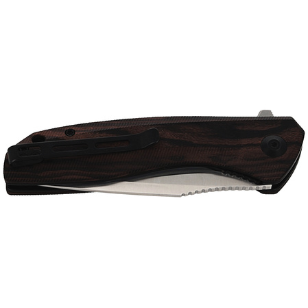 CIVIVI Baklash Black Ebony Wood, Satin (C801E)