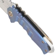 Nóż składany Medford Praetorian Genesis T Drop Point, Blue Titanium, Bronze HW, Std Clip, NP3 Breaker, Tumbled S45VN (MK029STD-37A1-T1CS-BN)