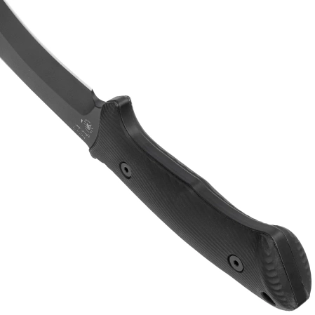 Spartan Blades Harsey Kukri Knife Black Polymer, Black 1095 Cro-Van by William W. Harsey (SBSL007BK)