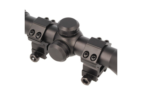 Lensolux Rifle Scope 2.5-10x56E, reticle 4 Red Dot illuminated (19314)