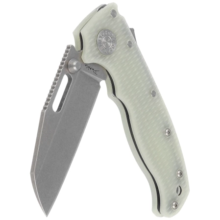 Nóż składany Demko AD20.5 Shark Foot Natural G10, Stonewashed CPM S35VN by Andrew Demko (205-S35-SFN)