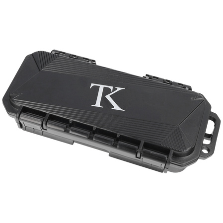 TacKnives TAKCOM Vigor V2 Red G10 / Grey Aluminum, Satin 154CM OTF automatic knife