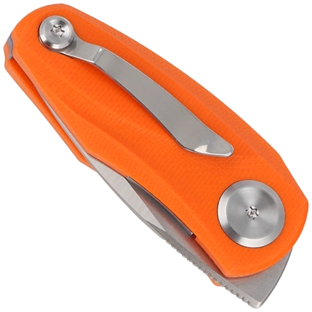 Bestech Knife Tulip Orange G10, Satin / Stonewashed 14C28N by Ostap Hel (BG38C)