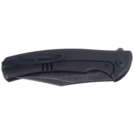 Nóż składany Civivi Sinisys Black G10, Black Hand Rubbed Damascus (C20039-DS1)