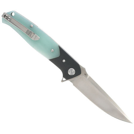 Bestech Knife Swordfish Black / Jade G10, Satin D2 (BG03E)