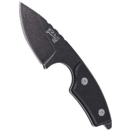 Nóż na szyję Herbertz CJH Neck Knife Black G10, Black Stonewashed 420 (55041 - 10000345)