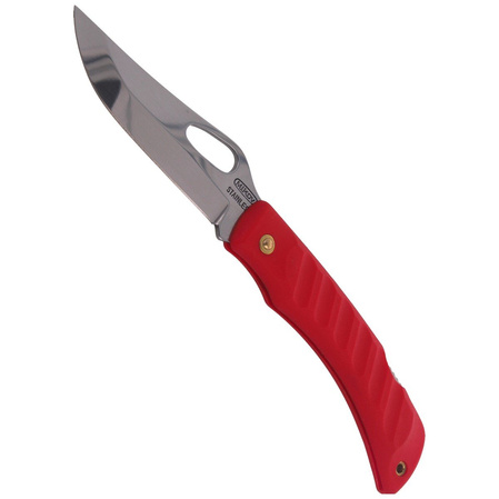 Nóż składany Mikov Crocodile Clip Point Red ABS, Mirror (243-NH-1/B RED)